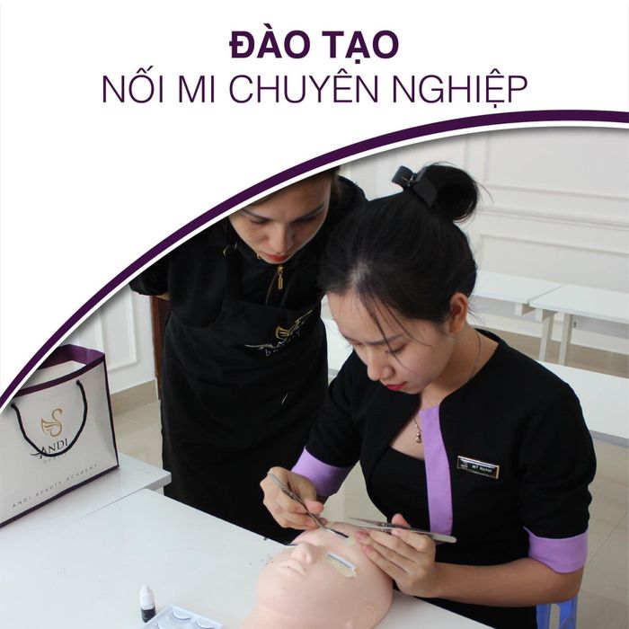 Không gian đào tạo cao cấp tại ANDI Beauty Academy