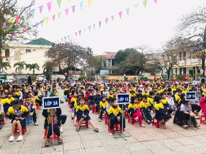 Các hoạt động giáo dục thể chất tại Trường Tiểu học Nguyễn Tất Thành