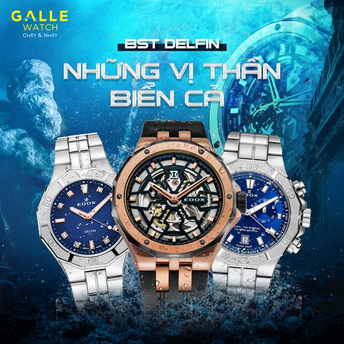 Khám phá thế giới đồng hồ đa sắc qua ống kính tại Galle