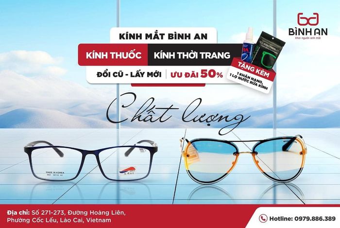 Siêu Thị Kính Mắt Bình An - Hình ảnh 2: Bộ sưu tập kính thời trang đa dạng