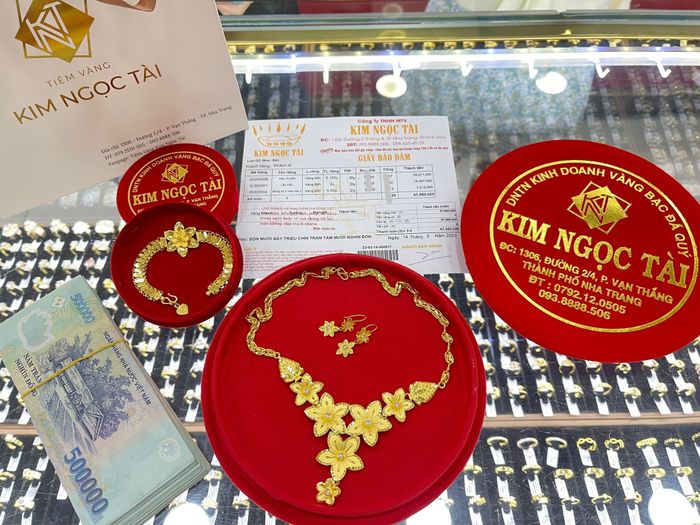 Tiệm Vàng KIM NGỌC TÀI ảnh 1 - Không gian sang trọng với bộ sưu tập trang sức tinh tế