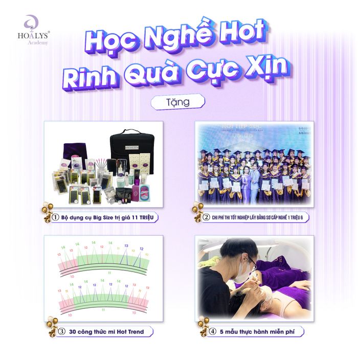 Không gian đào tạo chuyên nghiệp tại Hoalys Academy