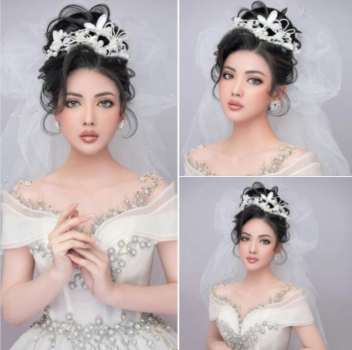 Học viên thực hành tại Louis Makeup Academy