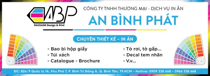 Không gian làm việc chuyên nghiệp tại xưởng in An Bình Phát