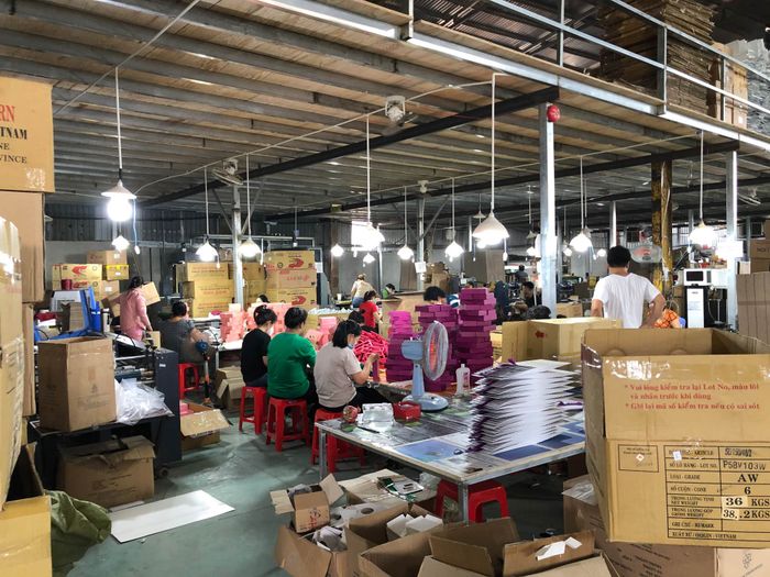 Hình ảnh dây chuyền sản xuất hiện đại tại Công Ty TNHH An Bình Phát