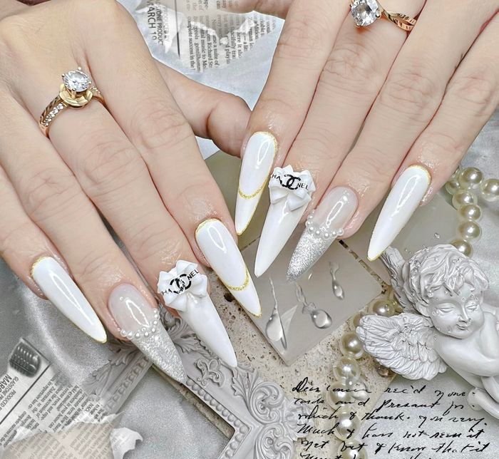 Tác phẩm nghệ thuật móng đầu tay từ Nail Hà Trương - Ảnh 1