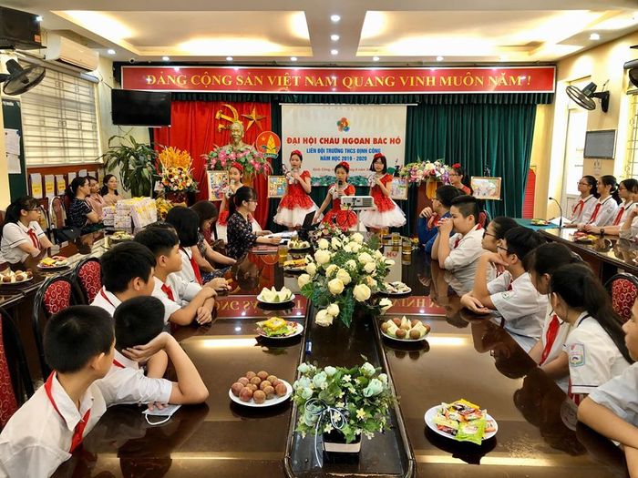 Hình ảnh Trường THCS Định Công - Không gian học tập đầy cảm hứng