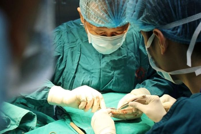 Bệnh viện Bạch Mai - hình ảnh thứ hai khắc họa không gian y tế hiện đại với hệ thống phòng khám được bố trí khoa học, mang lại sự thoải mái tối đa cho bệnh nhân trong quá trình thăm khám và điều trị.