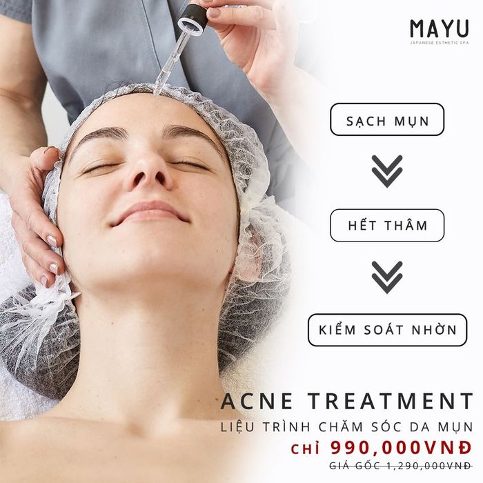 Hình ảnh quy trình chăm sóc da chuẩn Nhật tại Mayu Spa