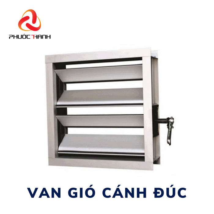 Hình ảnh ứng dụng thực tế sản phẩm cửa gió Phước Thanh tại công trình