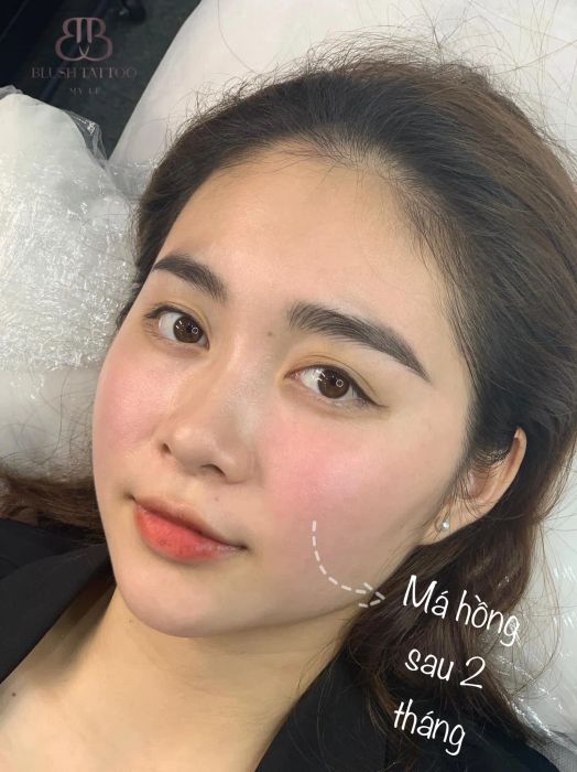 Hình ảnh kết quả phun xăm ấn tượng tại My Lê Beauty