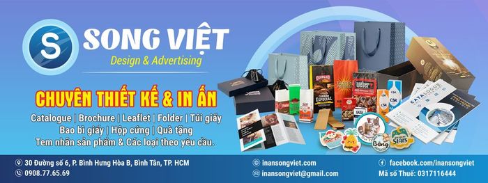 Không gian sáng tạo và hệ thống máy in hiện đại tại Song Việt