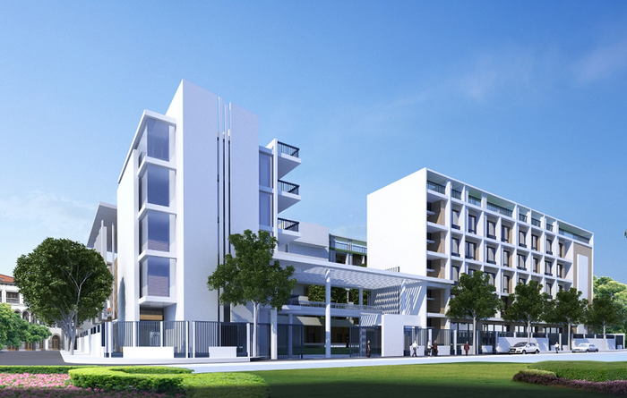 Hình ảnh Trường THCS Hoàng Mai - Không gian học tập đầy cảm hứng