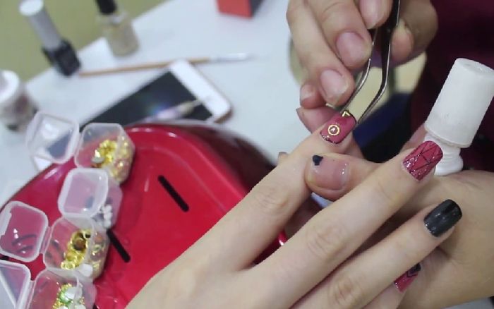 Hình ảnh không gian đào tạo tại Kitty Nail