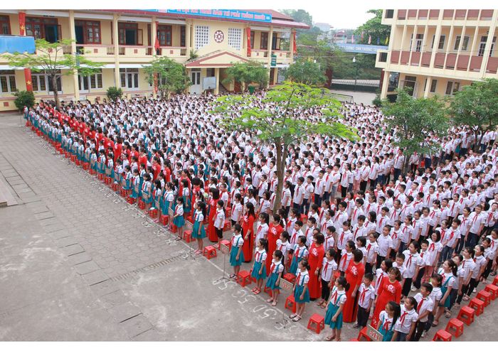 Góc nhìn nghệ thuật về Trường Tiểu học Nguyễn Viết Xuân - Ngôi nhà tri thức thân yêu
