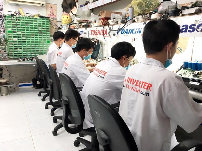 Hình ảnh minh họa dịch vụ sửa chữa của Công Ty Inverter Tây Ninh