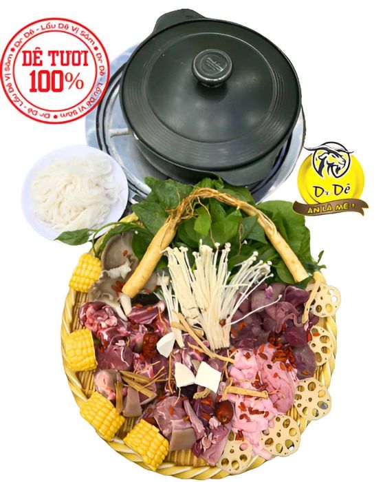 Không gian ấm cúng và món ngon tại Dr. Dê