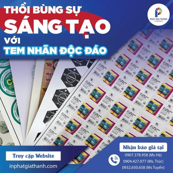 Hình ảnh sản phẩm in ấn chất lượng cao từ Công Ty TNHH Phát Gia Thành