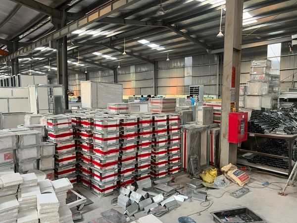 Hình ảnh chi tiết quy trình sản xuất cửa gió công nghệ cao tại Vitduct