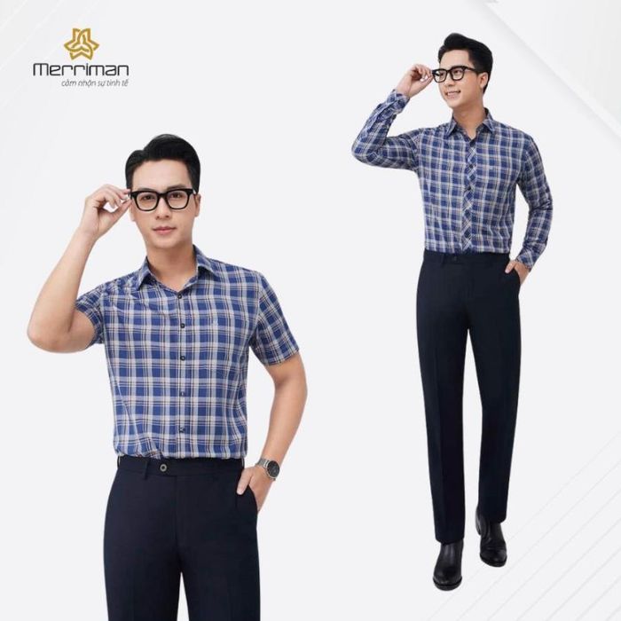 BST công sở nam thanh lịch từ Merriman