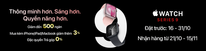 Không gian trưng bày Apple Watch tại Thế Giới Di Động