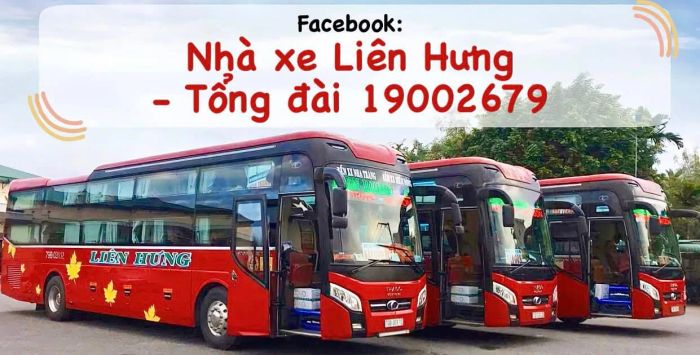 Hình ảnh nội thất sang trọng trên xe Liên Hưng