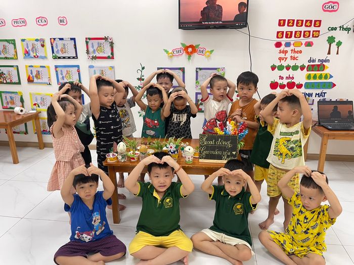 Không gian học tập hiện đại tại Mầm Non Global World