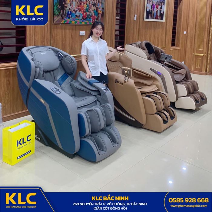 Không gian trải nghiệm sản phẩm KLC