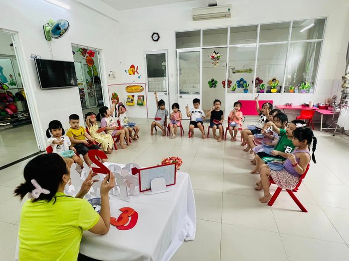 Không gian học tập tràn ngập ánh sáng tại Mầm Non Ngôi Sao Nhỏ