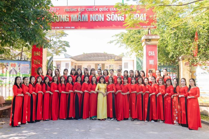 Hình ảnh tươi sáng: Những nụ cười trẻ thơ tại Trường Mầm Non Sông Khoai