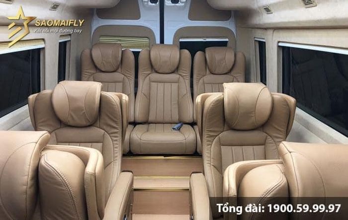 Ảnh minh họa xe đưa đón Sao Mai 2