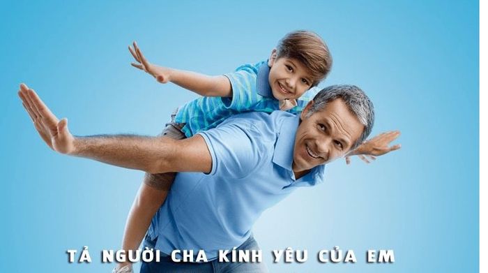 Hình ảnh người cha và khu vườn xanh - Ảnh minh họa (Nguồn: Internet)