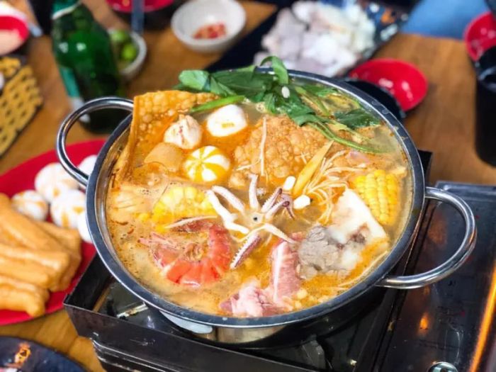 [Hình ảnh] Lẩu Hải Sản Hằng Béo - Tinh hoa ẩm thực biển giữa lòng Hà Nội