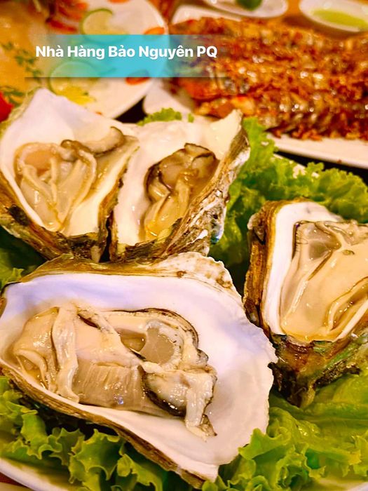 Hình ảnh không gian tiệc ngoài trời thoáng đãng với view đẹp tại Nhà Hàng Bảo Nguyên