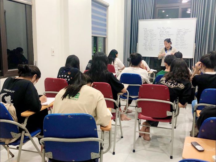 Không gian học tập tại Anh ngữ Trí Việt
