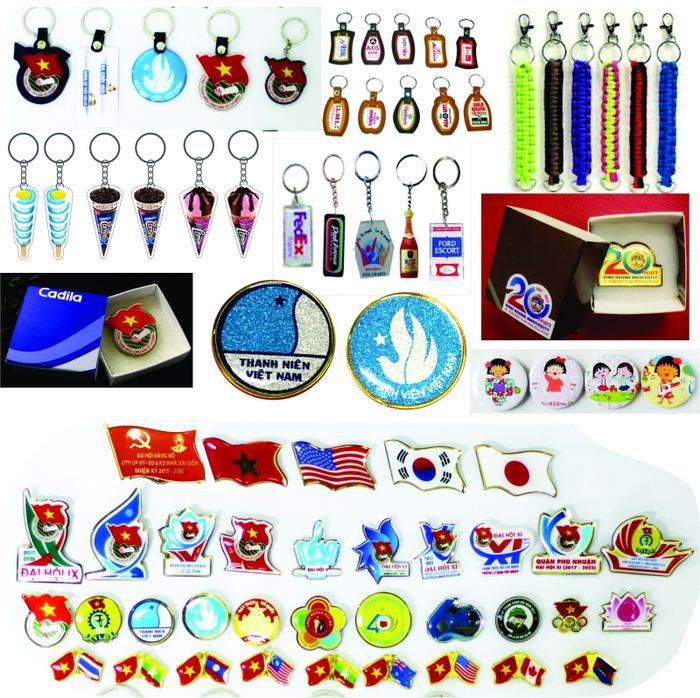 Hình ảnh minh họa sản phẩm huy hiệu từ FEP Hòn Ngọc Viễn Đông