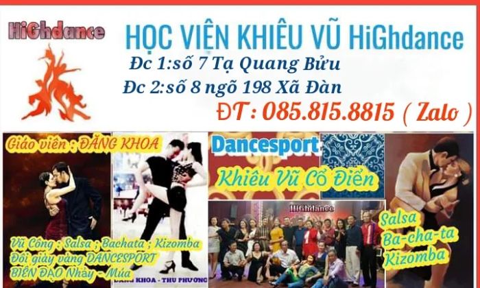 DẠY KHIÊU VŨ HiGhdance - Hình ảnh 1