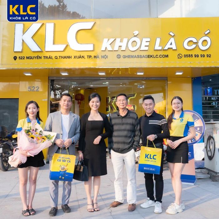 Trải nghiệm công nghệ massage 4D tại KLC