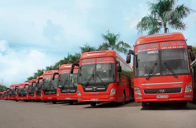 Khoang xe tiện nghi hiện đại của Phương Trang FutaBuslines