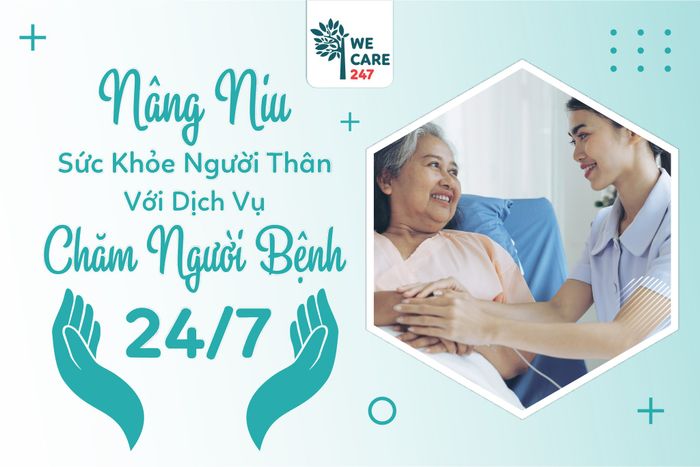 Hình ảnh dịch vụ chăm sóc F0 tại bệnh viện của We Care 247