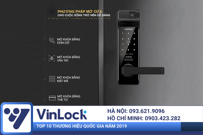 Hình ảnh thực tế Khóa Điện Tử VinLock phiên bản 2