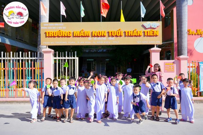 Không gian học tập tại Trường Mầm non Tuổi Thần Tiên