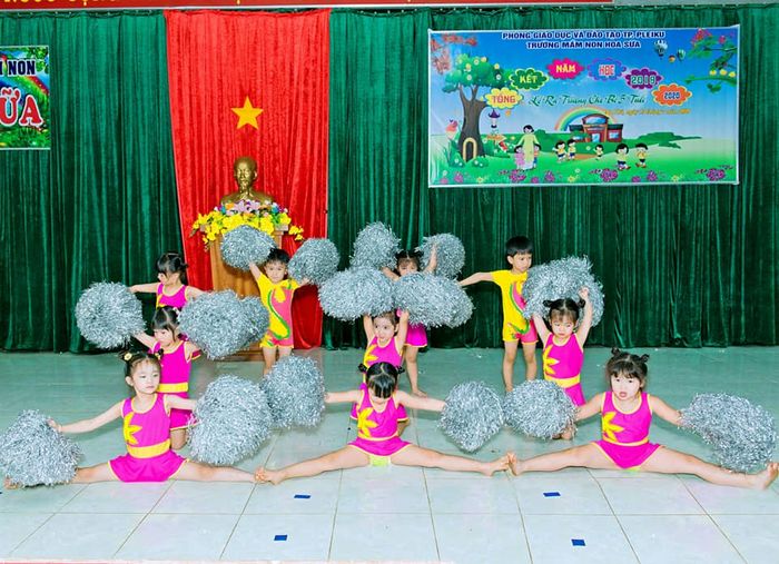 Khoảnh khắc hạnh phúc tại Trường Mầm non Hoa Sữa