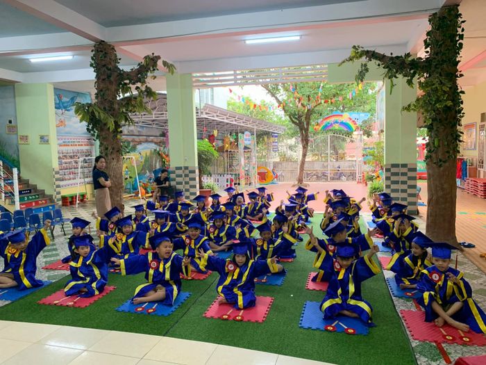 Khoảnh khắc học tập đáng yêu tại Trường Mầm non Tuổi Thơ