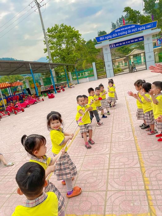 Không gian học tập hiện đại tại Trường Mầm non Húc Động