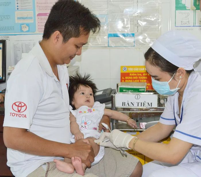 Phòng Tiêm chủng Bệnh Viện Nhi Đồng TPCT – Hình ảnh 2
