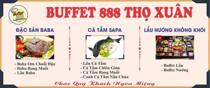 Hình ảnh thực tế Buffet 888 - Thiên đường lẩu nướng không khói