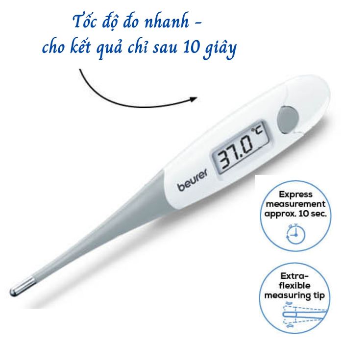 Hình ảnh nhiệt kế Beurer FT15/1 - Thiết kế thông minh, dễ sử dụng