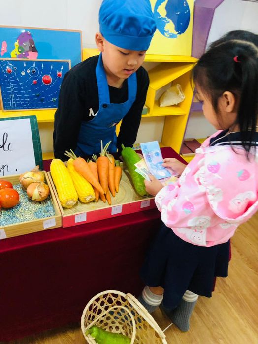 Khoảnh khắc học tập đáng yêu tại TRƯỜNG MẦM NON SÓC NÂU KINDERGARTEN