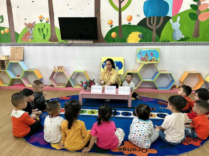 Không gian học tập sáng tạo tại Trường Mầm Non Sóc Nâu Kindergarten